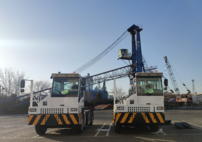 碼頭精靈!徐工純電動港口牽引車,首次批量交付